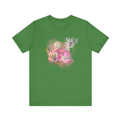 World's Best Mom Floral Tee