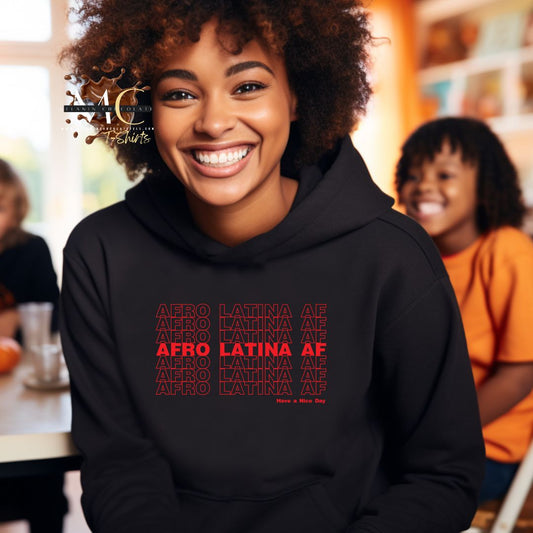 Afro Latina AF Hoodie