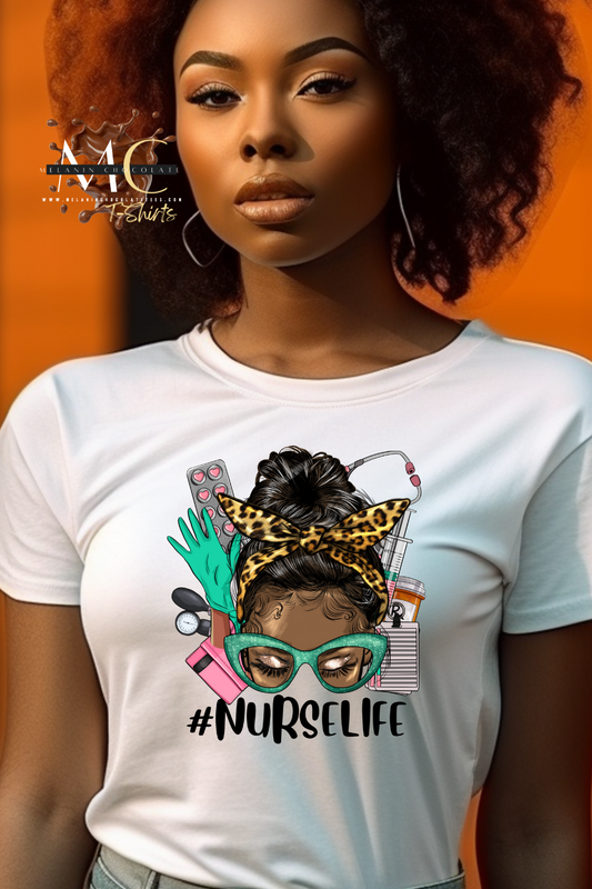 Afro Nurse Life Tee